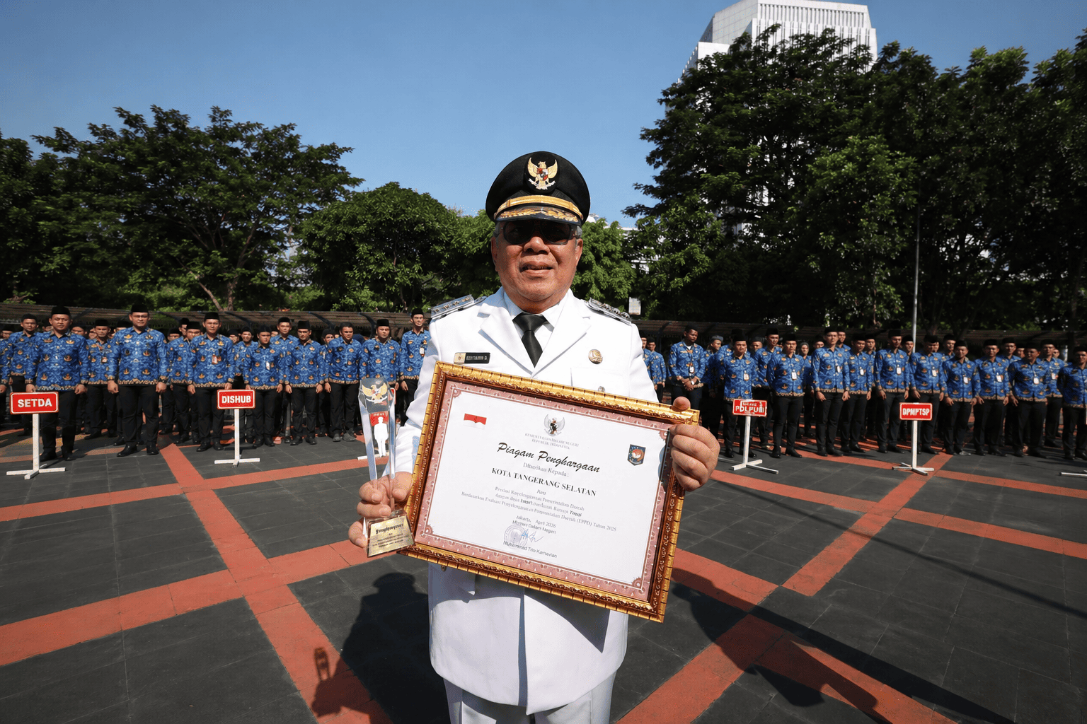 Peringatan Hari Otonomi Daerah ke-30 Tahun 2026 menjadi capaian membanggakan bagi Pemerintah Kota Tangerang Selatan
