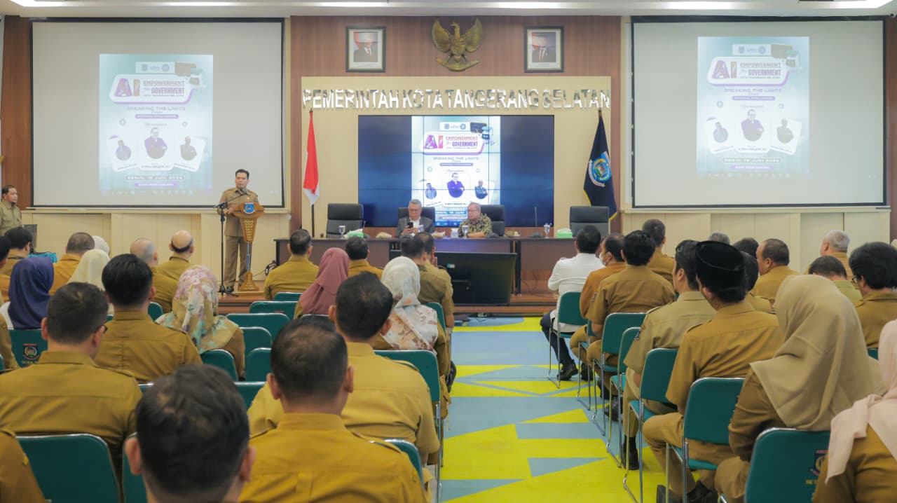 Hadapi Era AI, Pemkot Tangsel Gandeng DPMPTSP dan Dorong Akselerasi Kinerja ASN yang Adaptif, Kompetitif, Serta Responsif