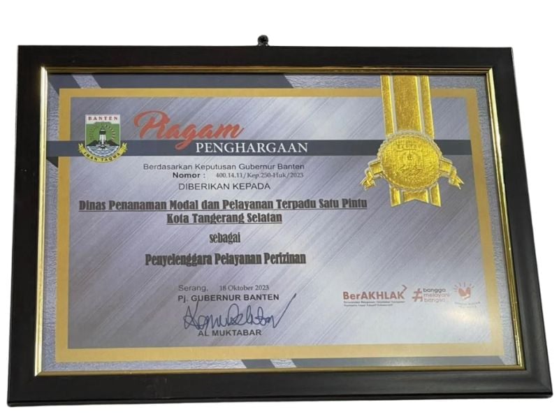 Piagam Penyelenggara Pelayanan Perizinan