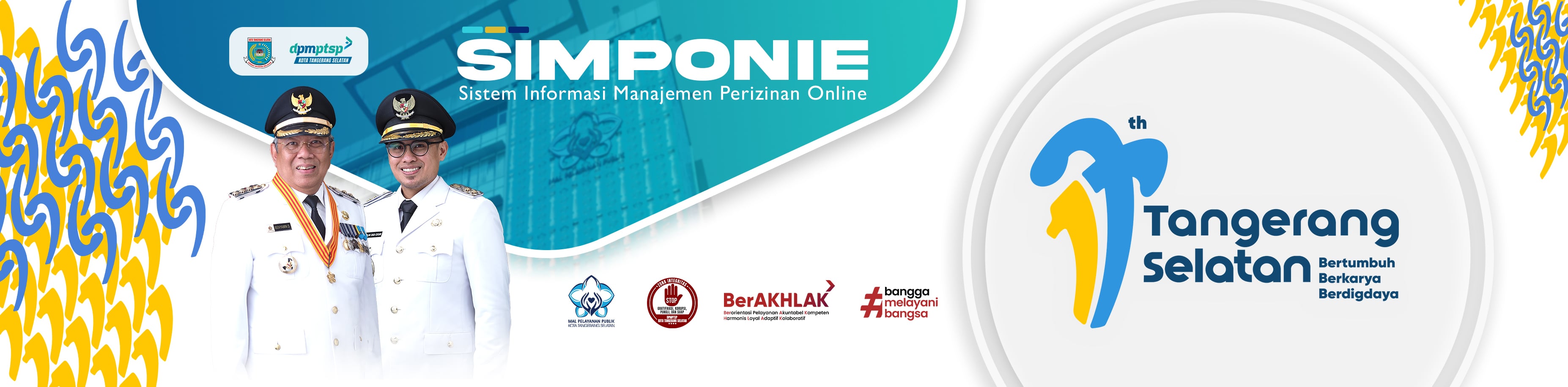 Banner Informasi DPMPTSP Kota Tangerang Selatan